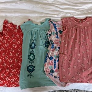 BUNDLE of 4 - Tea Collection dresses size 7